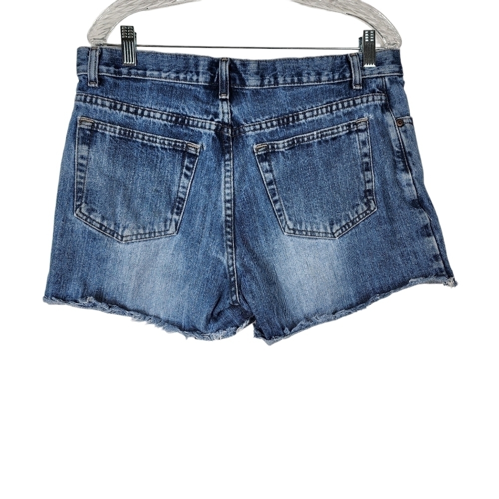 GAP BOY FIT HIGH RISE DENIM SHORTS - Picture 2 of 5